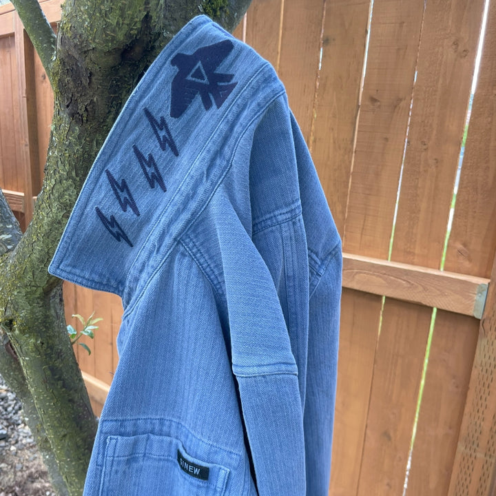 Barn Jacket Indigo Herringbone